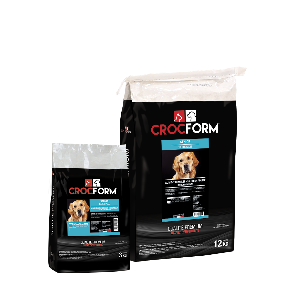 ALIMENT CROQUETTES CHIEN CROCFORM PREMIUM SENIOR ALIMENT CROQUETTES CHIEN CROCFORM PREMIUM SENIOR